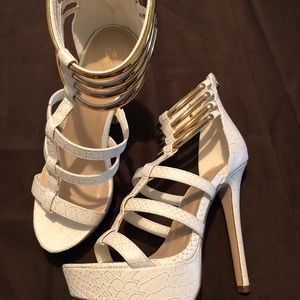 White High Heel